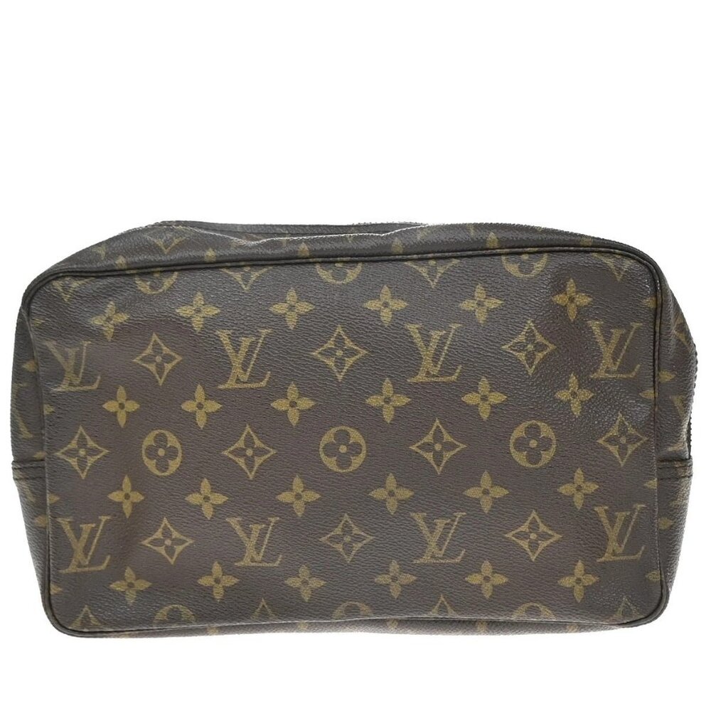 LOUIS VUITTON Trousse Toilette 28 Clutch Hand Bag Monogram Brown M47522 62EG045 - Picture 3 of 13